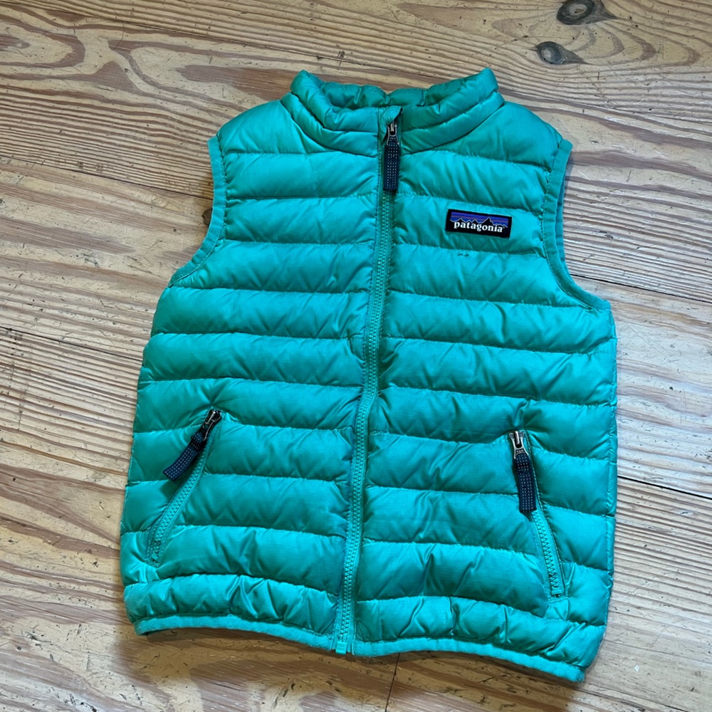 Patagonia Baby Down Sweater Vest Size 3T